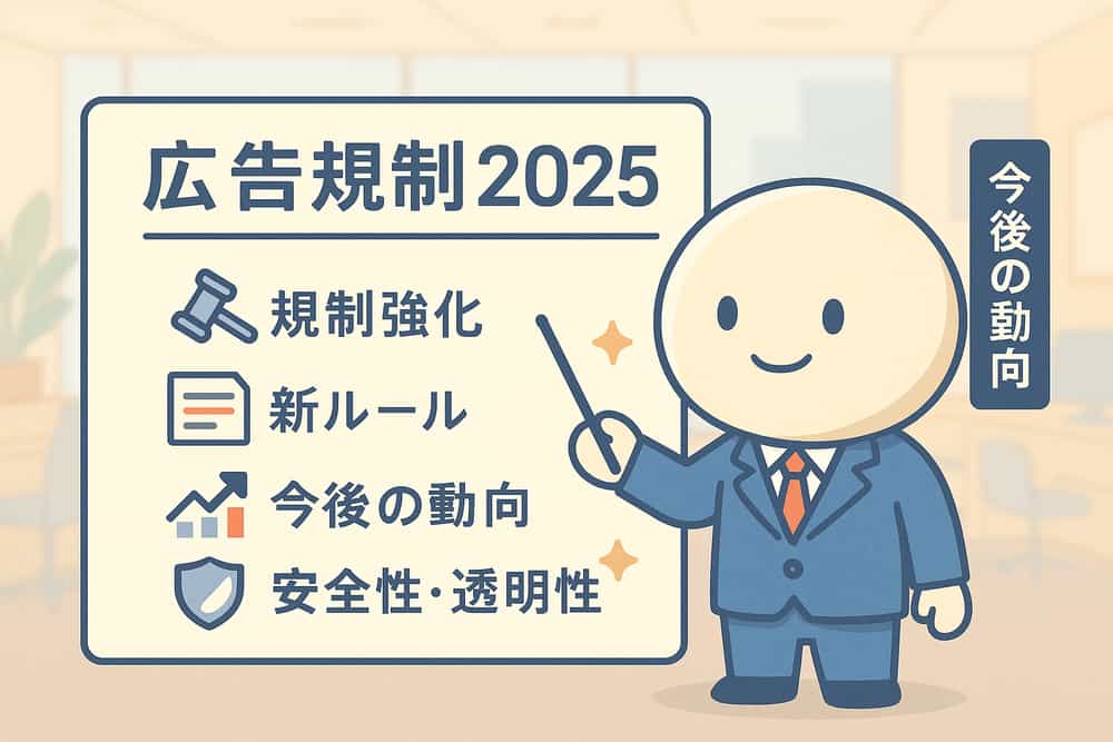 2025年の広告規制と今後の動向