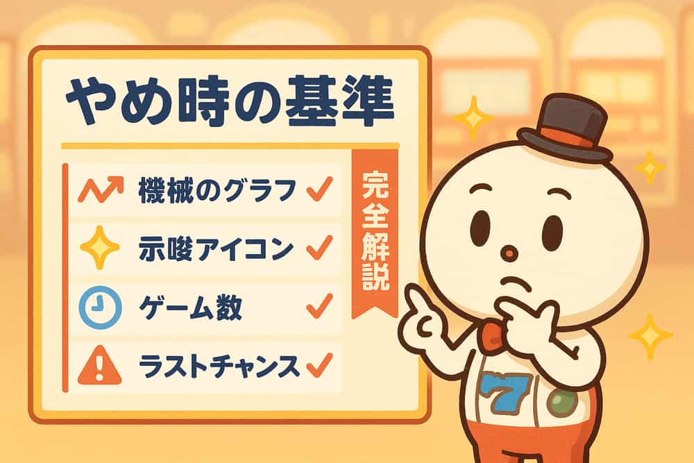 やめ時の判断基準を完全解説