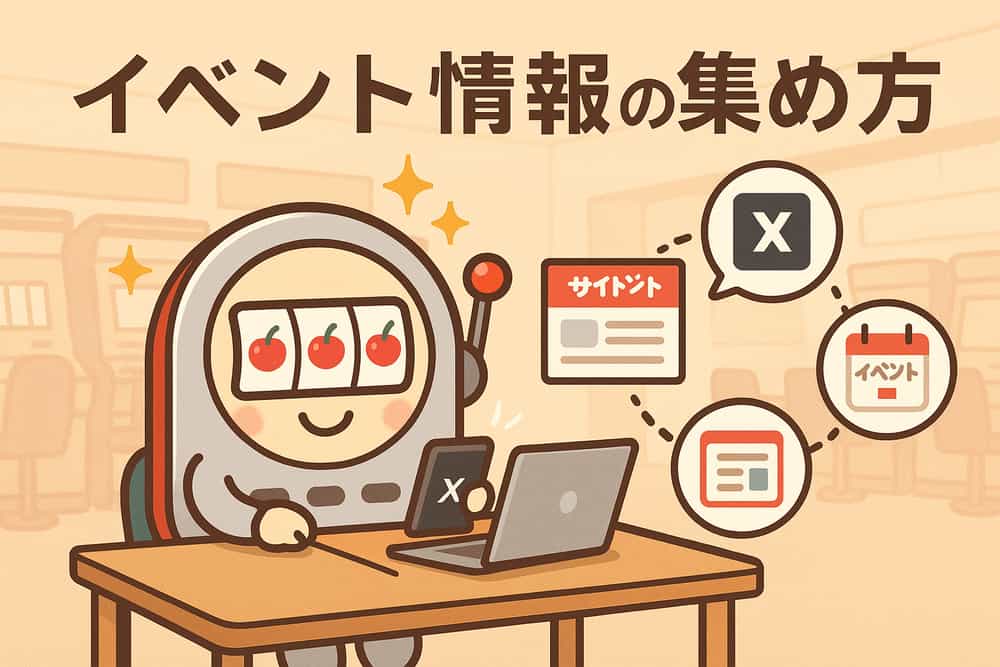 イベント情報の見つけ方と収集方法