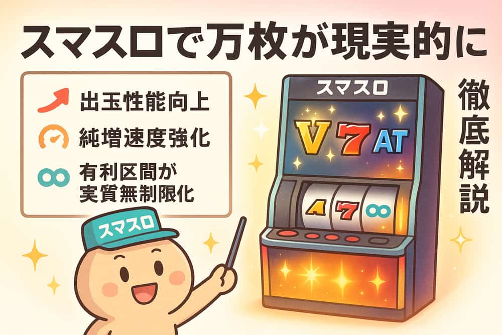 スマスロで万枚が現実的になった理由