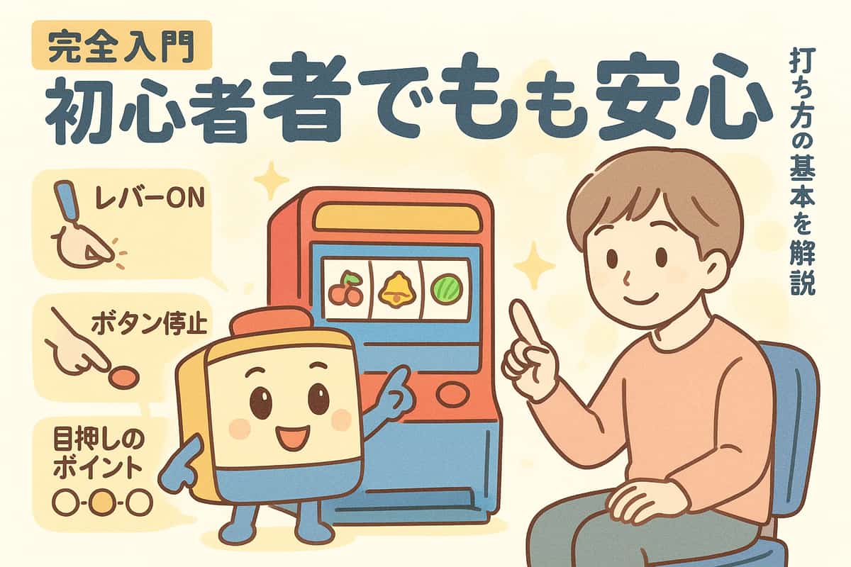 パチスロの打ち方を経験者が本音で解説する完全入門ガイド