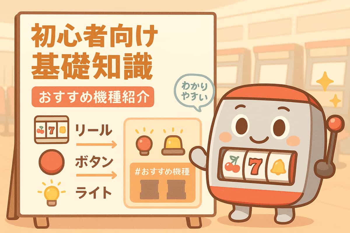 パチスロ初心者向け基礎知識と安心して楽しめるおすすめ機種