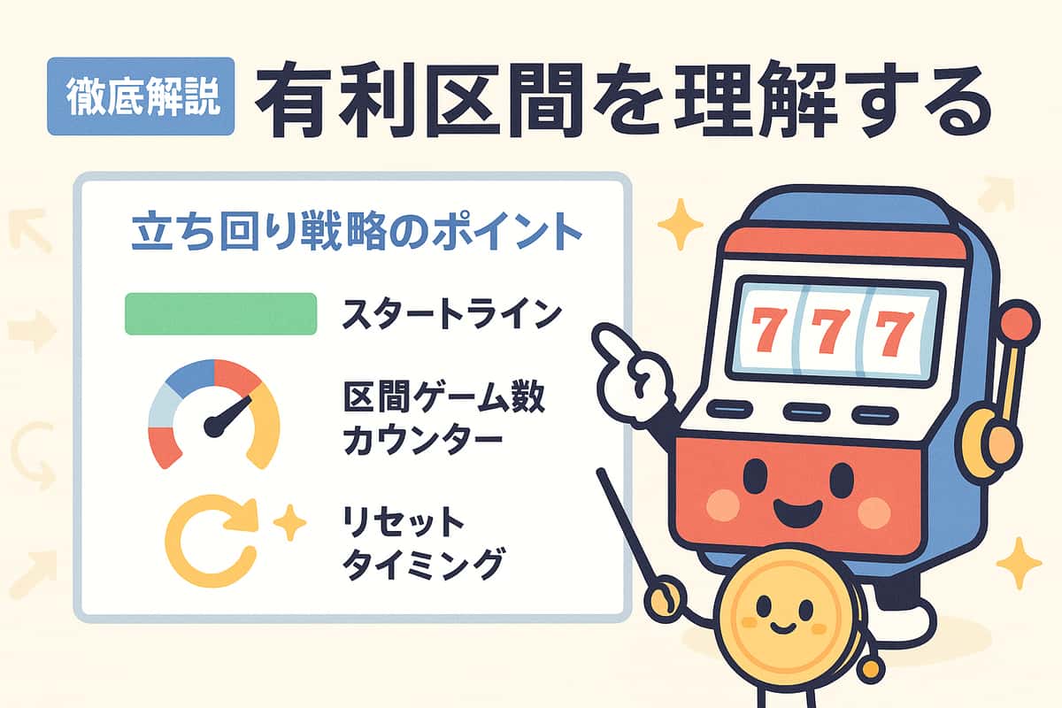 パチスロ有利区間とは？仕組みと立ち回り戦略を徹底解説