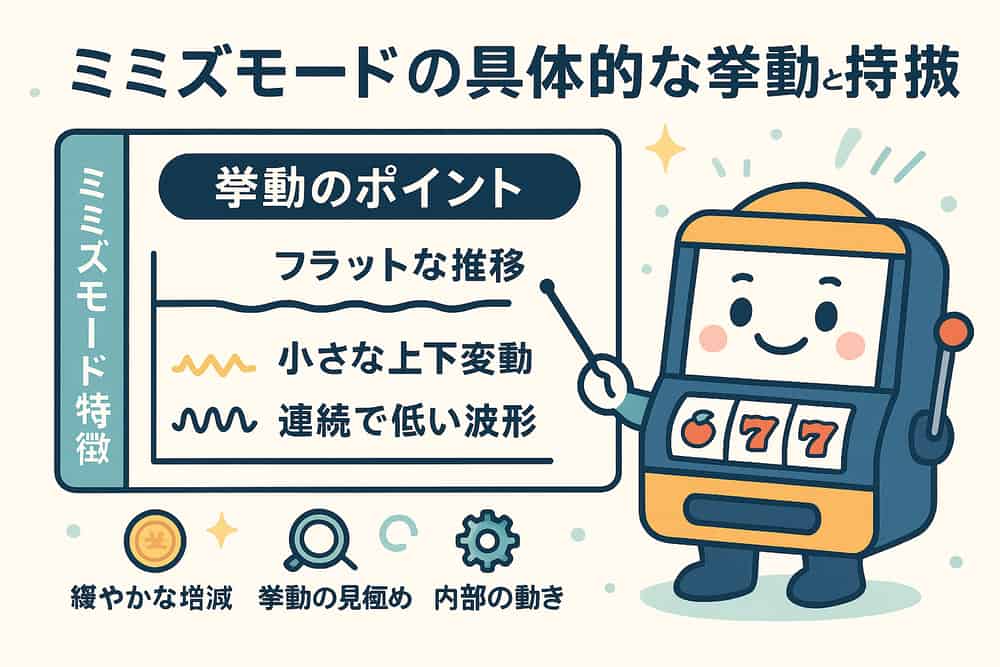 ミミズモードの具体的な挙動と特徴