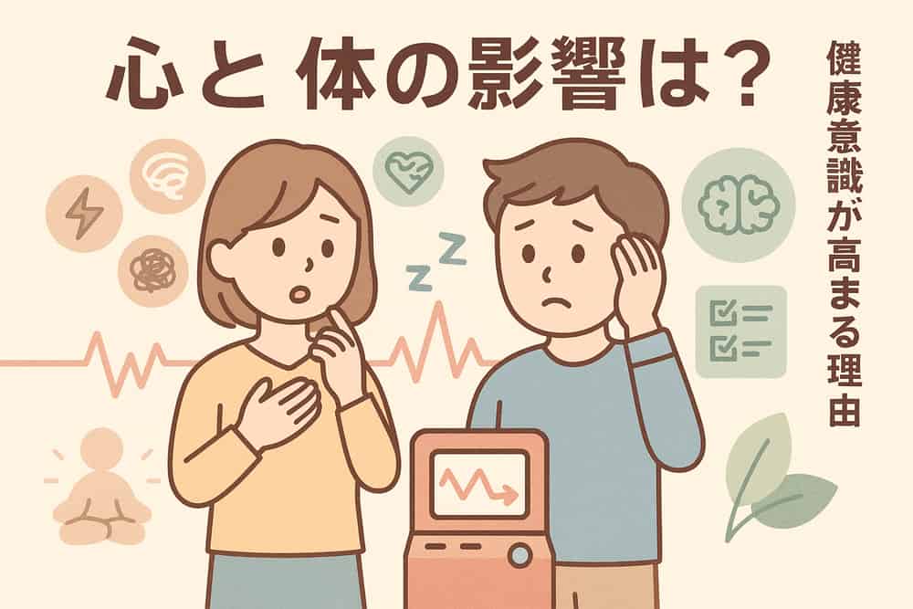 健康面・精神面への影響を考慮する人が増加