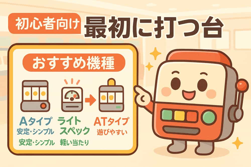 初心者が最初に打つべきおすすめ機種