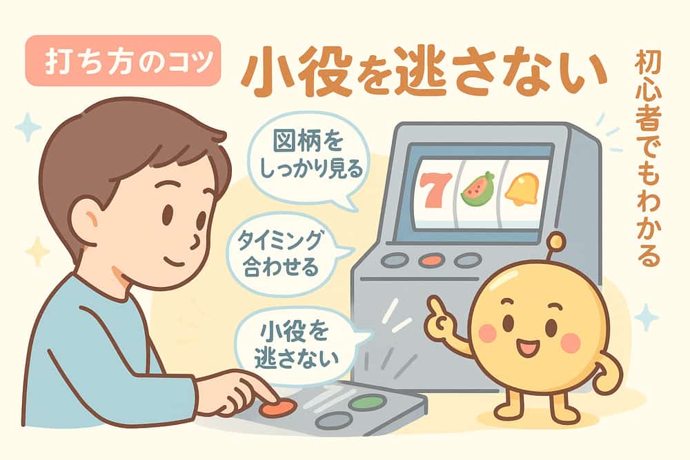 小役の取りこぼしを防ぐ打ち方