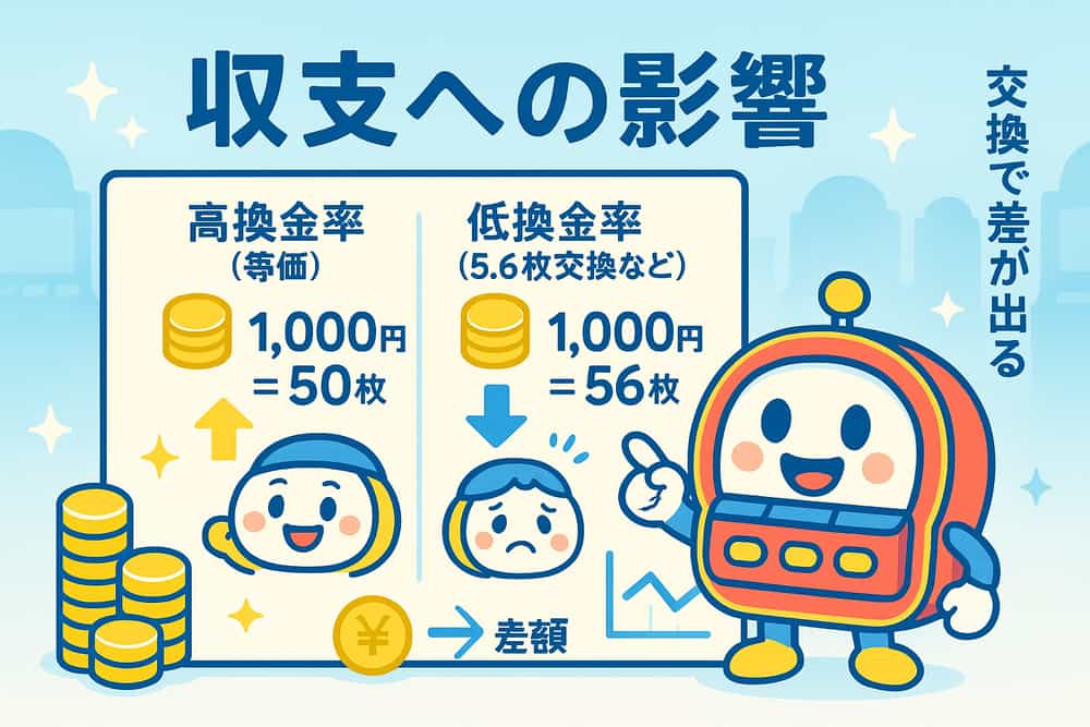 換金率が収支に与える具体的な影響