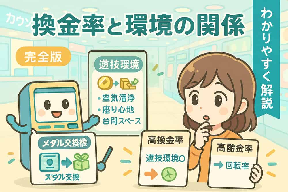 換金率と遊技環境について