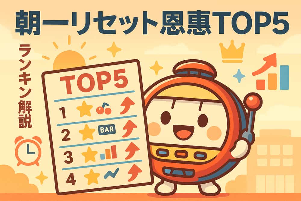 朝一リセット恩恵ランキングTOP5