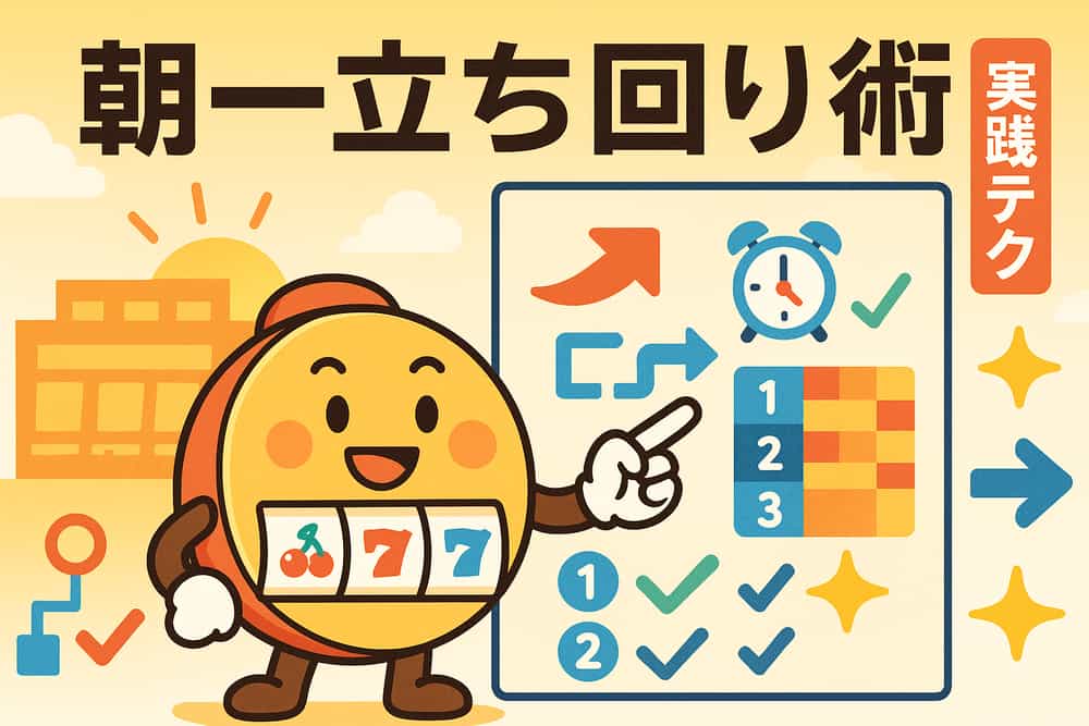 朝一立ち回りの実践テクニック