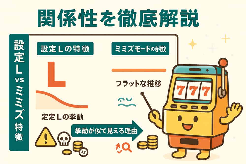 設定Lとミミズモードの関係性