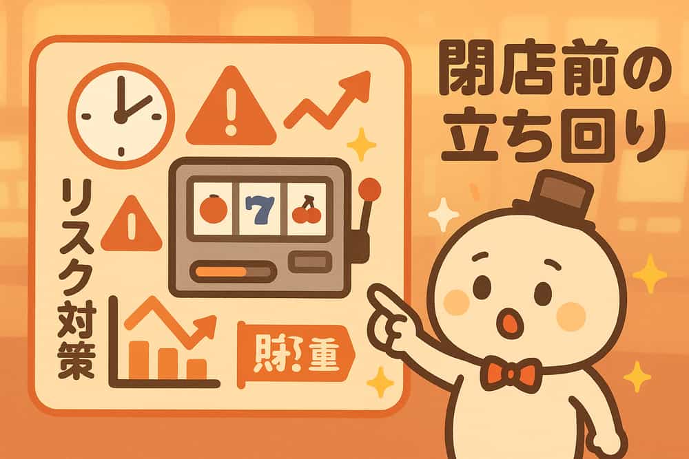 閉店リスクを考慮した立ち回り
