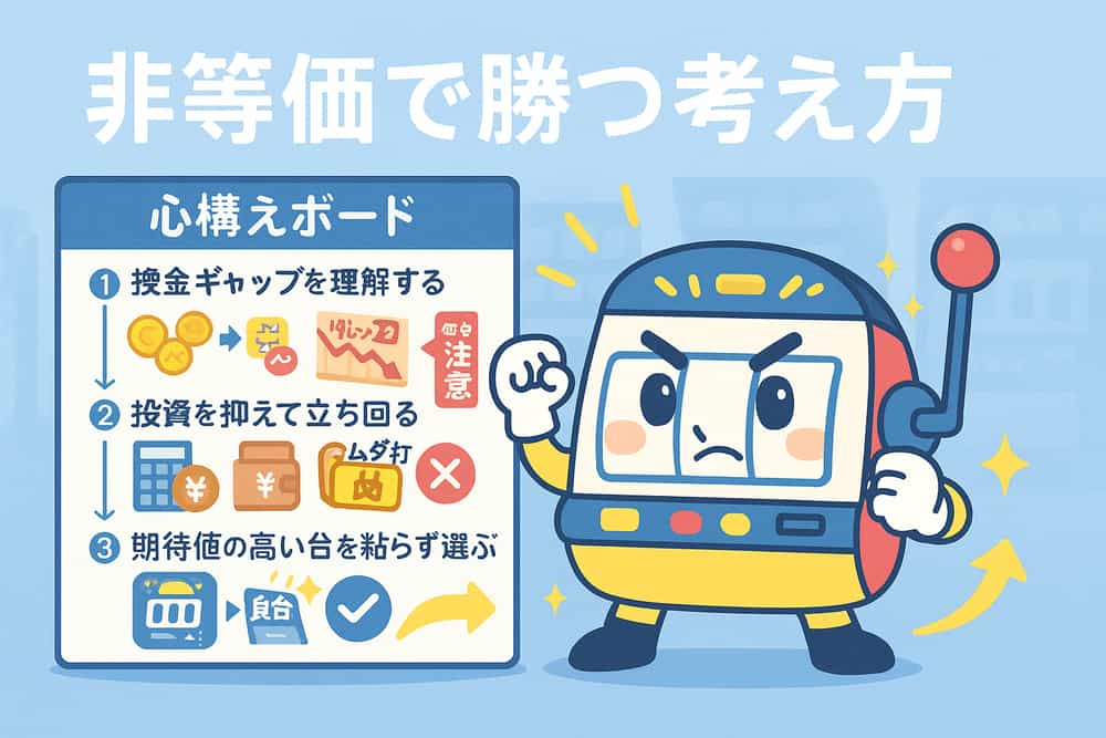 非等価ホールで勝つための心構え