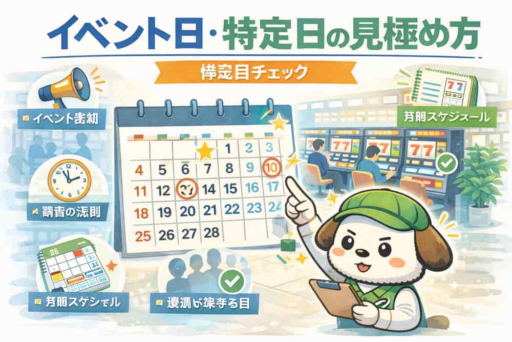 イベント日・特定日の見極め方