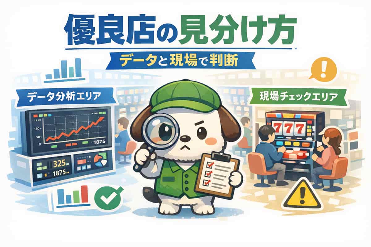 スロット優良店の見分け方｜データ分析と現場チェックで勝率アップ