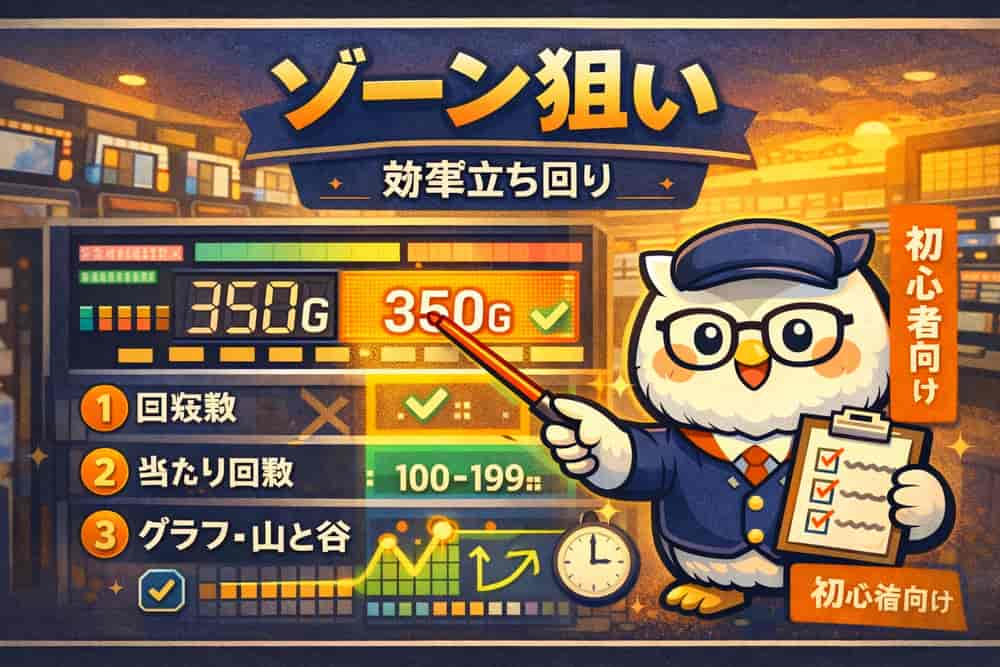 ゾーン狙いで効率的に立ち回る