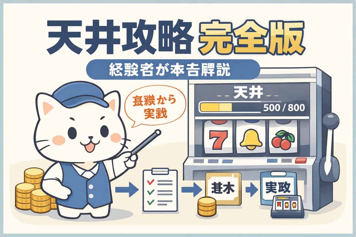 パチスロ天井の基本から実践テクニックまで経験者が本音で解説