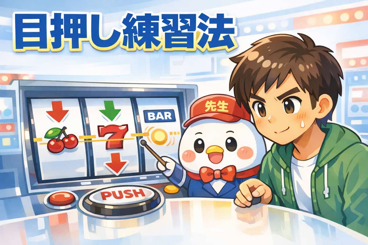 パチスロ目押しの極意を実践から学んだコツと練習法