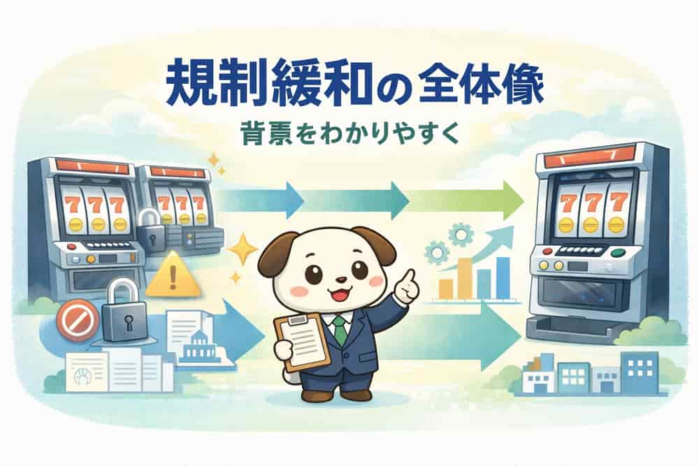 パチスロ規制緩和の全体像と背景