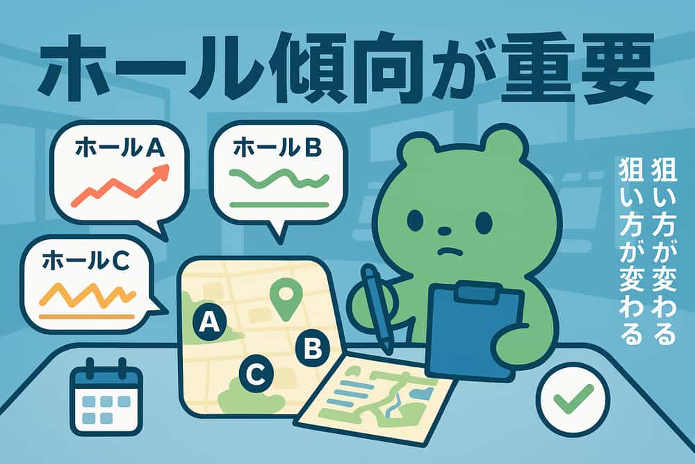ホールの傾向を把握する重要性