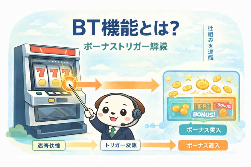 ボーナストリガー（BT）機能の解説