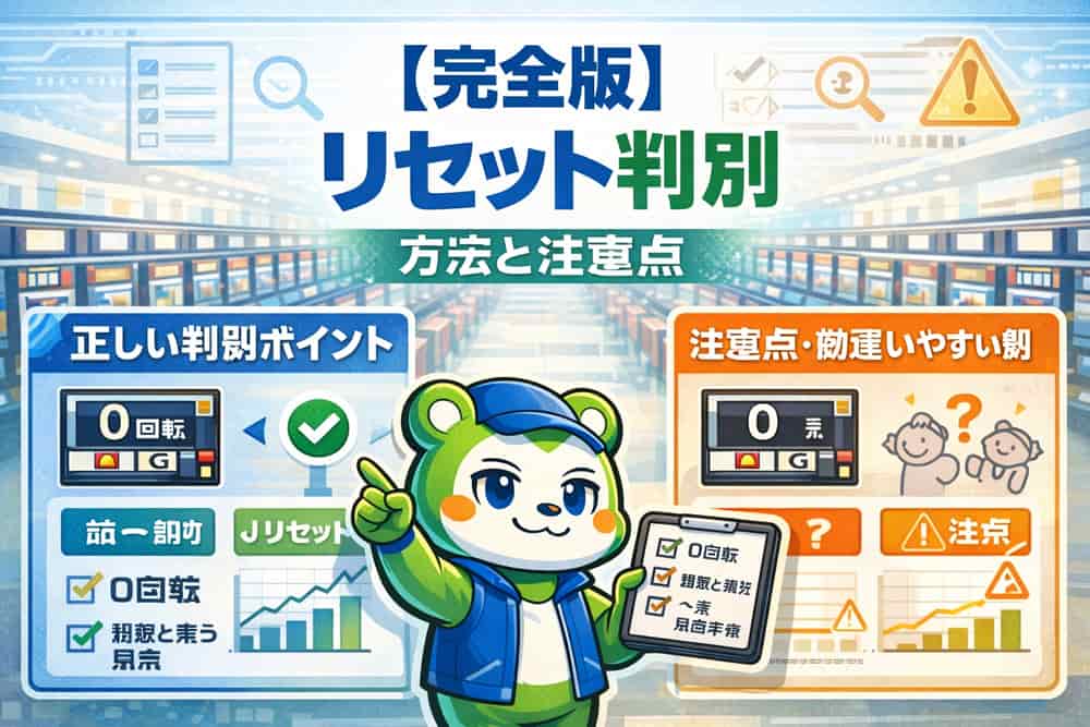 リセット判別の具体的な方法と注意点