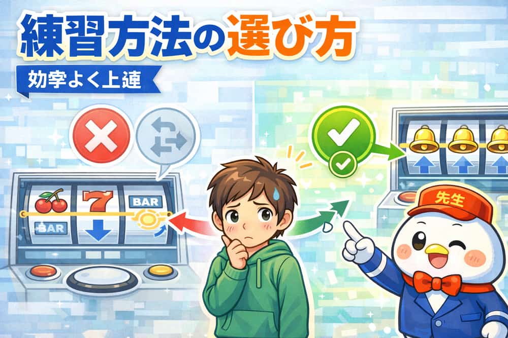 効果的な練習方法を選ぶ