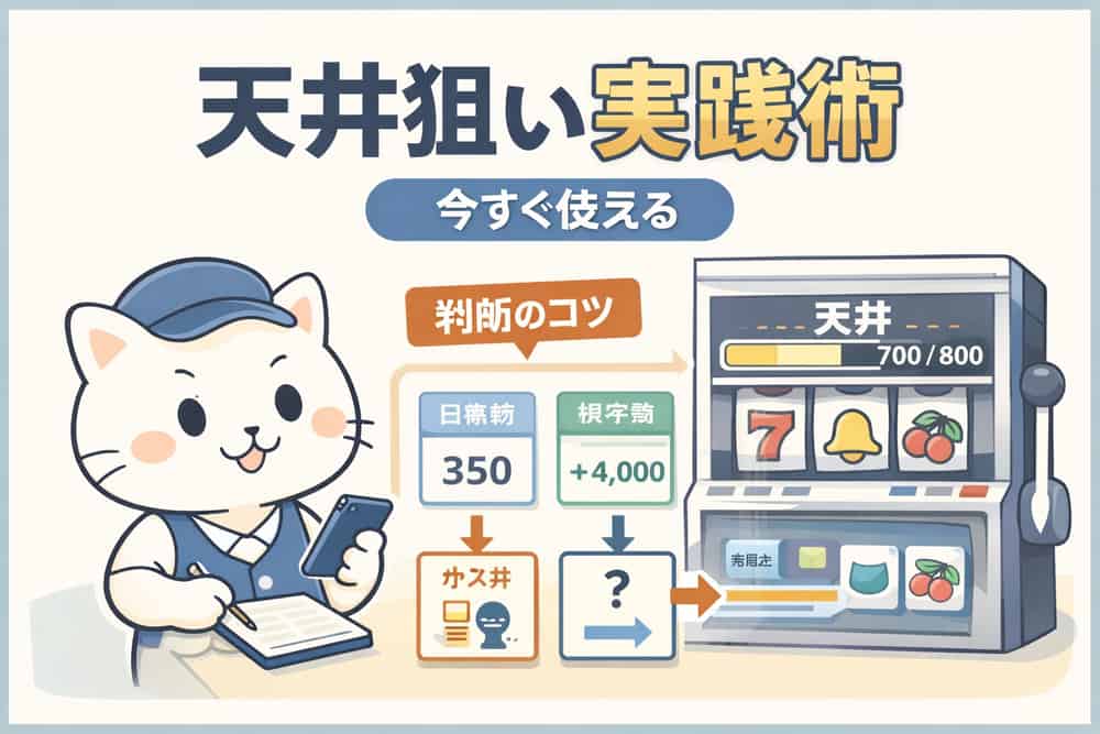 天井狙いの実践テクニック