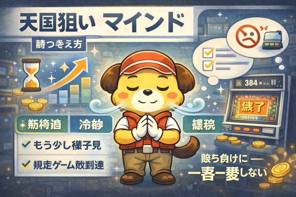 天国狙いで勝つためのマインドセット