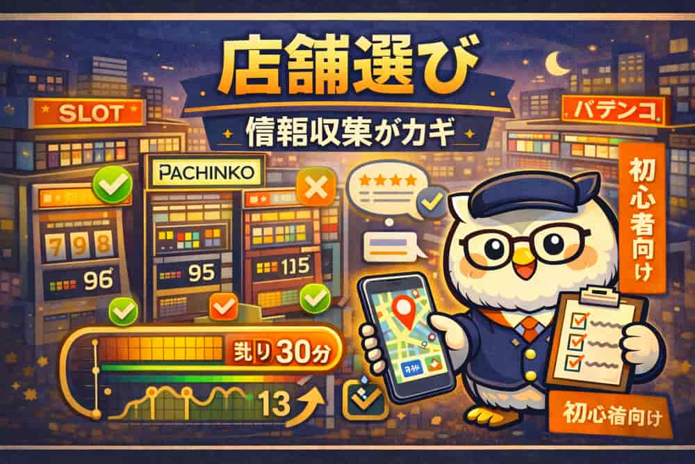 店舗選びと情報収集の重要性