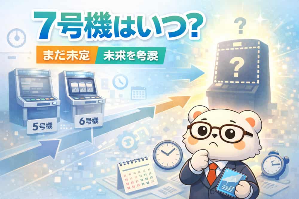 本当の「7号機」はいつ登場するのか