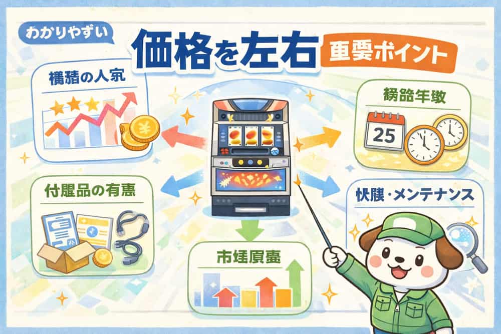 買取価格を左右する重要な要因