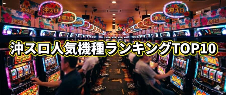 沖スロ人気機種ランキングTOP10